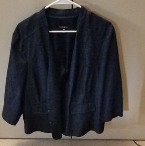 Jean blazer
